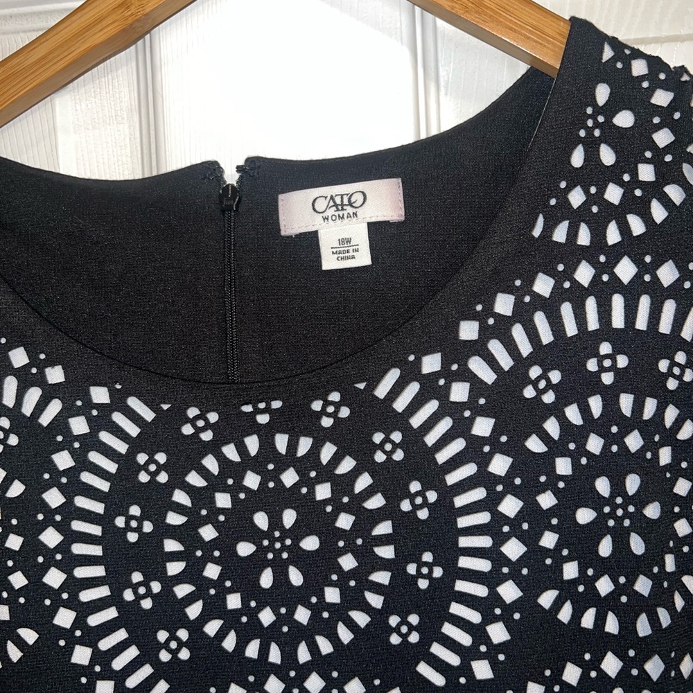 Cato Dress. Size 18W. EUC - Picture 2 of 3